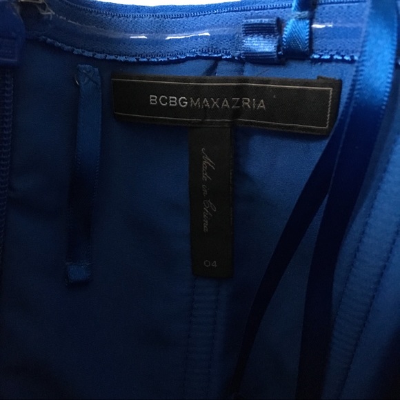 BCBGMaxAzria Kate Strapless Overlay Dress - Picture 3 of 7